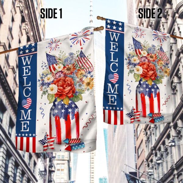 Patriotic 4th of July Flag Banner - TQN1170F - Image 2