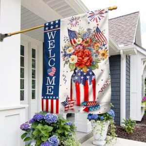 Patriotic 4th of July Flag Banner - TQN1170F