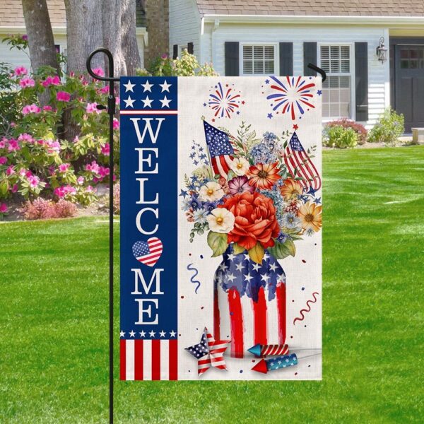 Patriotic 4th of July Flag Banner - TQN1170F - Image 3