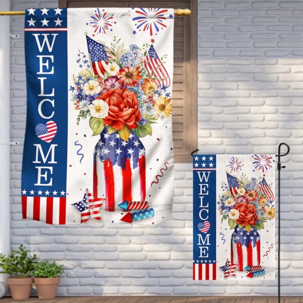 Patriotic 4th of July Flag Banner - TQN1170F - Image 5
