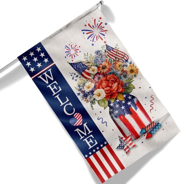 Patriotic 4th of July Flag Banner - TQN1170F - Image 7
