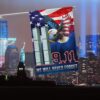 Never Forget 9/11: Patriot Day American Flag TQN1426F