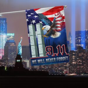 Never Forget 9/11: Patriot Day American Flag TQN1426F