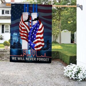 9/11 Patriot Day Flag: Never Forget - TQN1414F