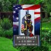 9/11 Patriot Day Firefighter Memorial Flag - Never Forget 343