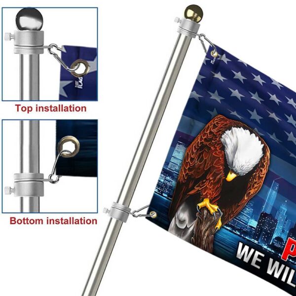 9/11 Patriot Day Grommet Flag: Never Forget (TQN1420GF) - Image 6