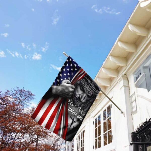 One Nation Under God: Jesus Flag - Image 2