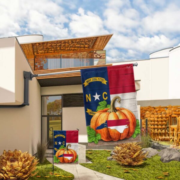NC Fall Harvest Flags: Pumpkins, Halloween & Thanksgiving - Image 2