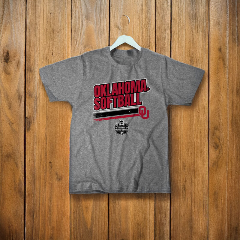 Oklahoma Softball Women's College World Series Stripe Shirt
