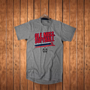 Ole Miss Softball Women's College World Series Stripe Shirt