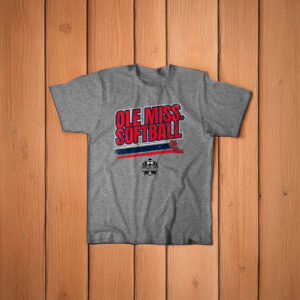 Ole Miss Softball Women's College World Series Stripe Shirt