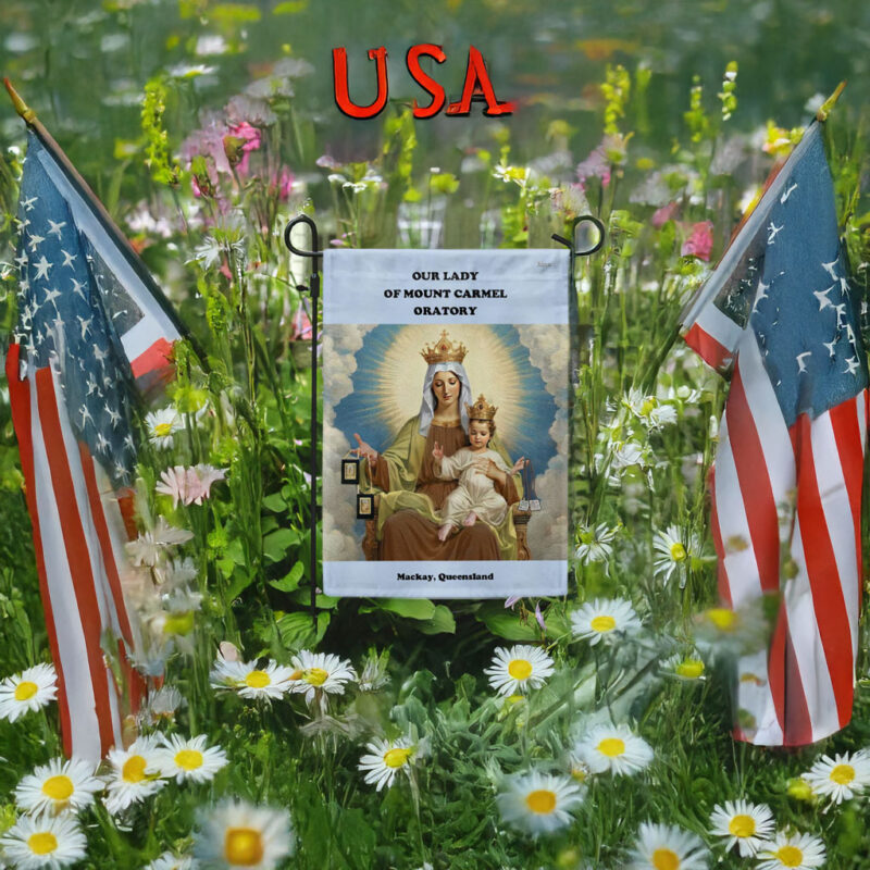 Our Lady of Mount Carmel Flag