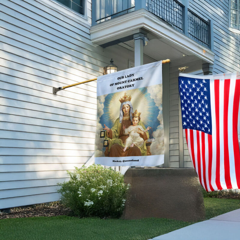 Our Lady of Mount Carmel Flag