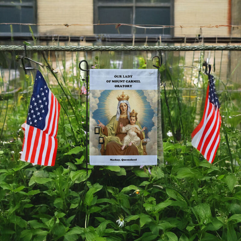 Our Lady of Mount Carmel Flag