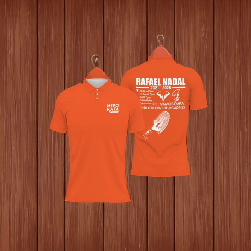 Rafael Nadal Merci Rafa Polo Shirt