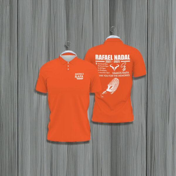 Rafael Nadal Merci Rafa Polo Shirt