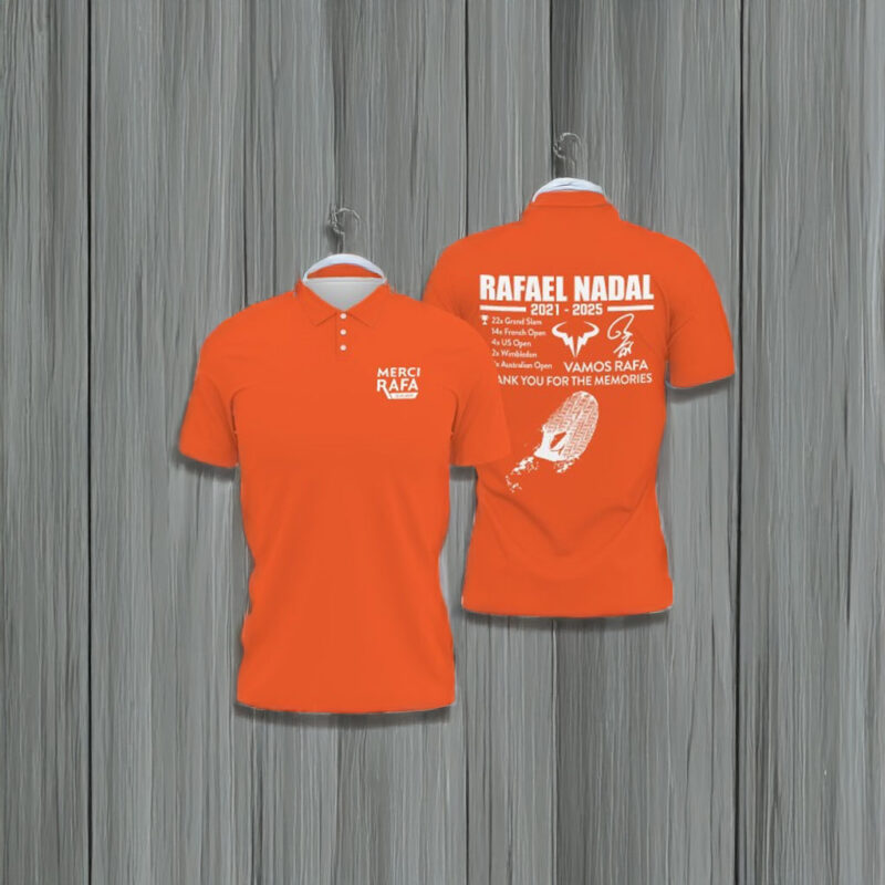Rafael Nadal Merci Rafa Polo Shirt
