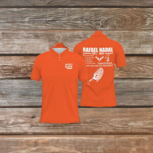 Rafael Nadal Merci Rafa Polo Shirt