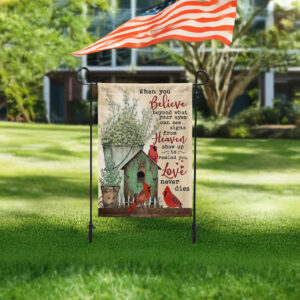 Signs from Heaven Cardinal Memorial Flag