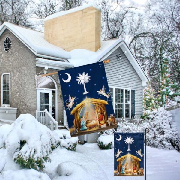 South Carolina Nativity Flag: Celebrate Christmas in the Palmetto State - Image 2