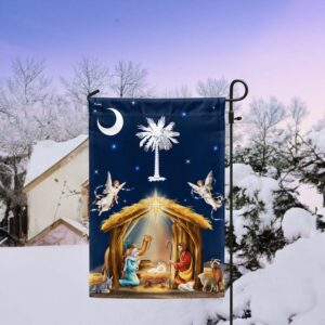 South Carolina Nativity Flag: Celebrate Christmas in the Palmetto State