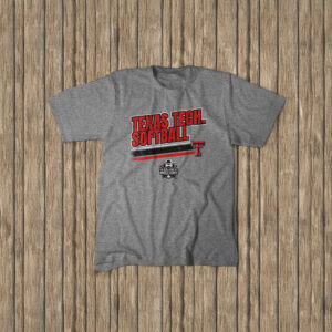 Texas Tech Softball Women's College World Series Stripe Shirt
