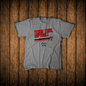 Texas Tech Softball Women's College World Series Stripe Shirt