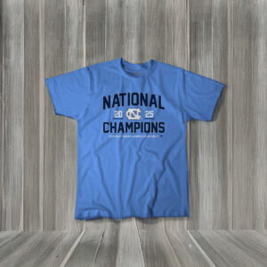 UNC Women's Lacrosse 2025 National Champions T-Shirt