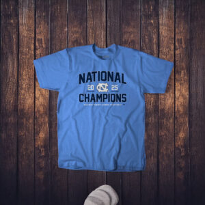 UNC Women's Lacrosse 2025 National Champions T-Shirt