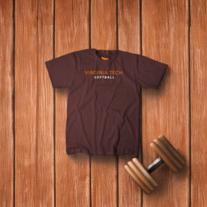 Virginia Tech Softball: Logo Stack Shirt