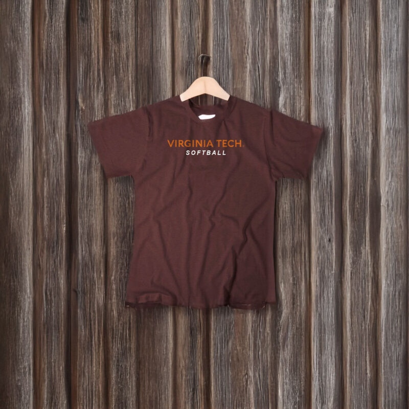 Virginia Tech Softball: Logo Stack Shirt