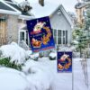 West Virginia Christmas Flag: Santa's Coming!