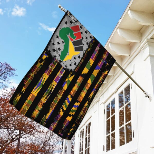 African American Flag THB2102F1: Proudly Display Your Heritage - Image 2