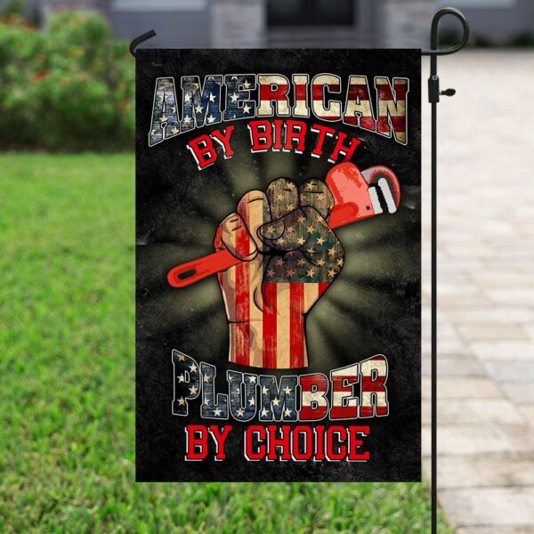 American Plumber Flag: QNK259F - Patriotic Plumbing Decor - Image 6