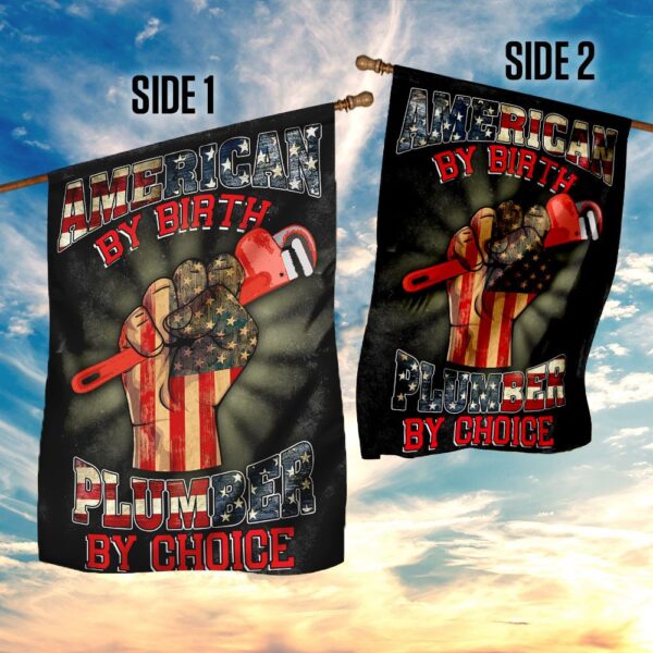 American Plumber Flag: QNK259F - Patriotic Plumbing Decor - Image 5