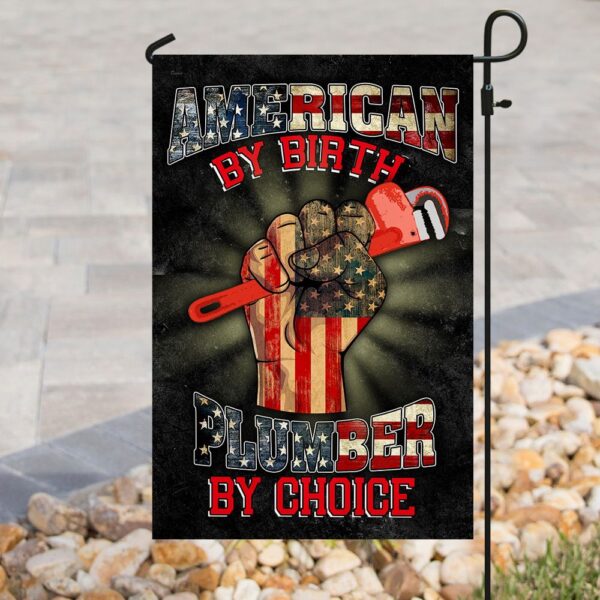 American Plumber Flag: QNK259F - Patriotic Plumbing Decor - Image 8