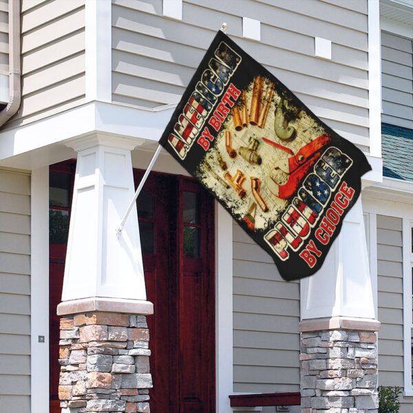 American Plumber Flag: QNK262F - Patriotic Plumbing Decor - Image 4