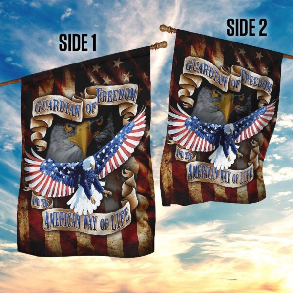 American Eagle Freedom Garden Flag: Patriotic Outdoor Decor - Image 2
