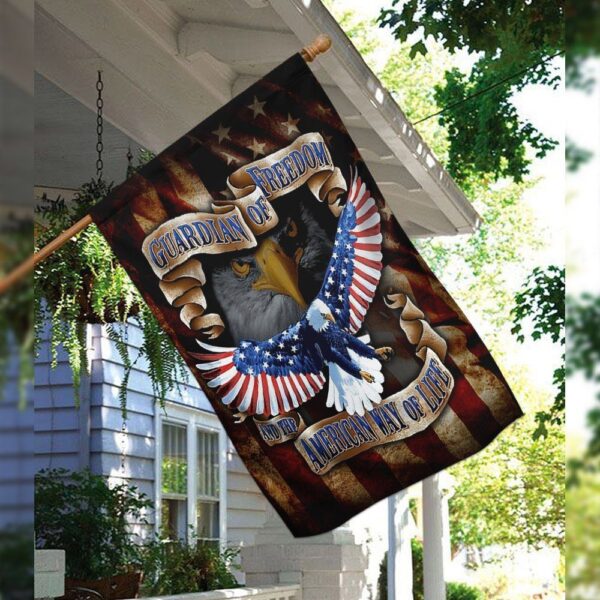 American Eagle Freedom Garden Flag: Patriotic Outdoor Decor - Image 3