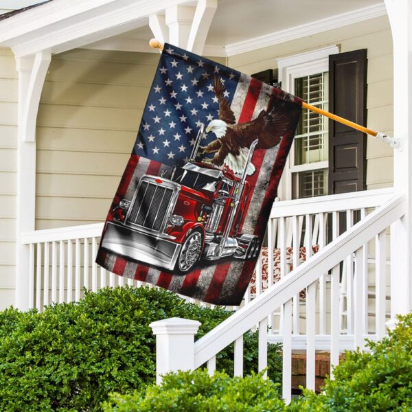 American Eagle Trucker Flag - Image 3