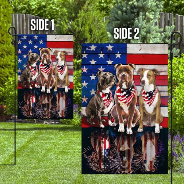 American Flag Pitbull DBX1785F: Patriotic Pitbull Design - Image 10