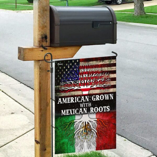 American Grown, Mexican Roots Flag: MLH1006F - Image 9