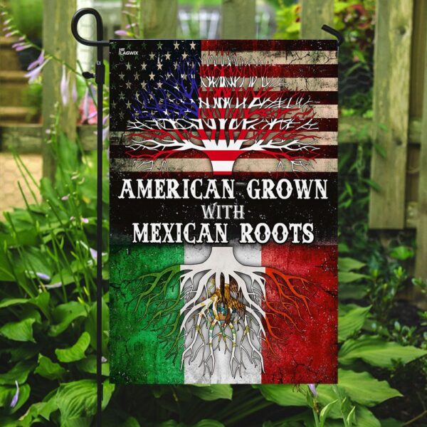 American Grown, Mexican Roots Flag: MLH1006F - Image 7