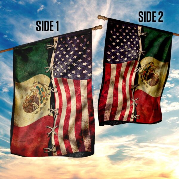 American Grown With Mexican Roots Flag QNK225F - Image 5