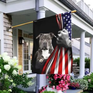 American Staffordshire Terrier American Flag Apparel