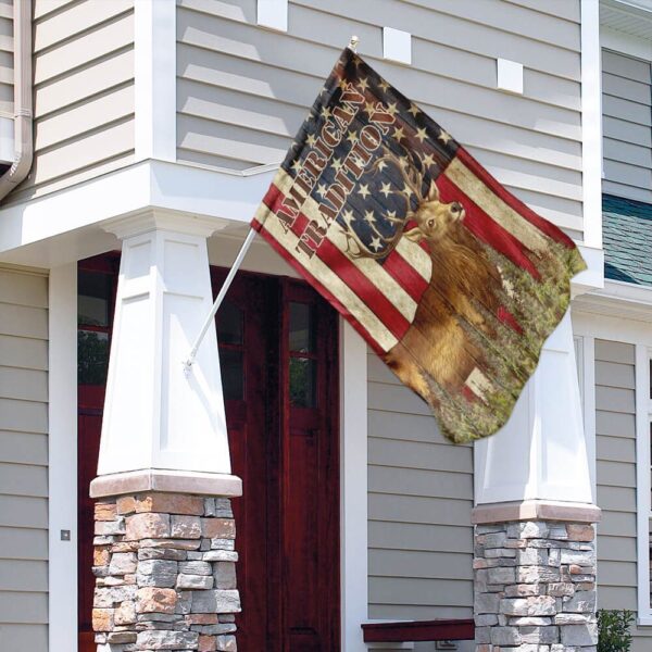 American Tradition Deer Flag: PN184F - Patriotic Outdoor Decor - Image 9