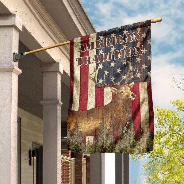American Tradition Deer Flag: PN184F - Patriotic Outdoor Decor - Image 6