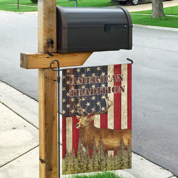 American Tradition Deer Flag: PN184F - Patriotic Outdoor Decor - Image 4
