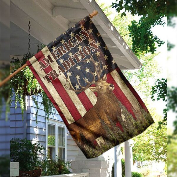 American Tradition Deer Flag: PN184F - Patriotic Outdoor Decor - Image 8