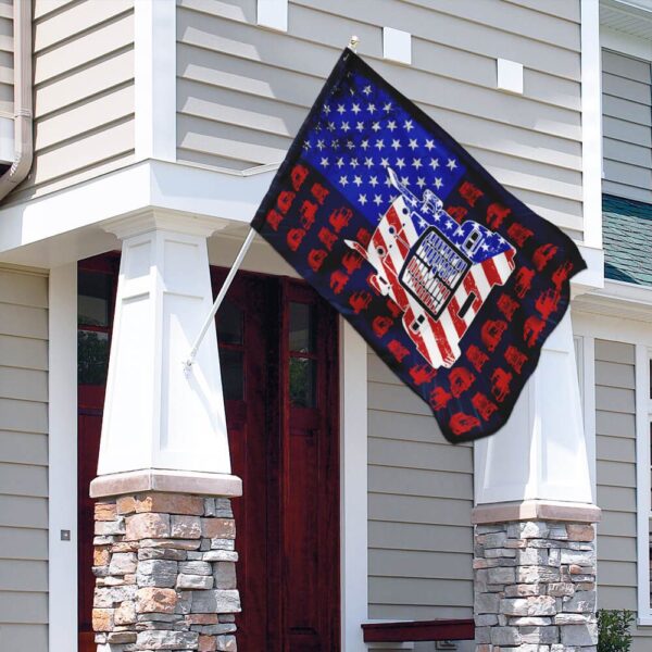 American Trucker 4th of July Flag: PSL234F - Patriotic Truck Accessories - Image 9